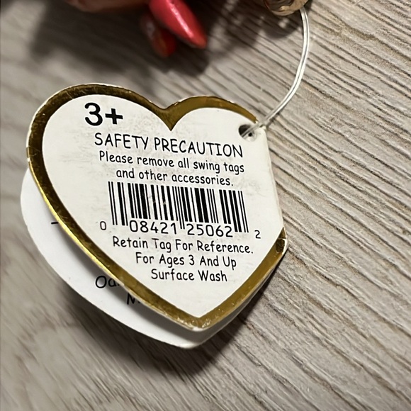 NEW 2020 TY Beanie Boos Mini Boo Collectible Key Clip SUNSET the Unicorn - Picture 4 of 5